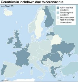 Британские министры сталкиваются с продолжающимися вопросами по поводу плана по отмене в Соединенном Королевстве режима изоляции из-за коронавируса, поскольку другие европейские страны начинают смягчать свои ограничения.