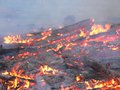 Три огненных фронта из Казахстана движутся к Новосибирской области и Алтайскому краю, где уже тоже полыхают пожары. К настоящему моменту огонь уже полностью уничтожил алтайский поселок Николаевка в 433 дома, без крова остались более тысячи человек.