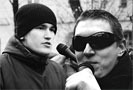 Активисты антифа Алексей Гаскаров и Максим Солопов  провели пресс-конференцию впервые после выхода из СИЗО. Как известно, они были арестованы по обвинению в организации акции у здания администрации города Химки, состоявшейся 28 июля 2010 года.