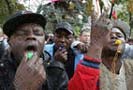 13 июля 2009 года в Киеве прошла акция протеста уроженцев африканских стран. Это первое подобное выступление на Украине. Африканцы протестуют против растущих расистских настроений в обществе.