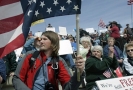 В США прошли массовые акции протеста против планов губернатора Висконсина сократить права профсоюзов. В них приняли участие более 70 тысяч человек.