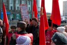 1 мая 2009 года в Иркутске анархисты и антифашисты устроили шествие совместно с КПРФ. После того, как они зажгли пиротехнику, их начали задерживать сотрудники милиции. Всего было задержано около 25 человек.