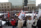 11 ноября 2009 года Ижевске прошел массовый митинг протеста против политики «Единой России» и отмены социального проездного билета для ижевских пенсионеров, сообщает ИА «ИКД». В акции, организованной Общественным советом пенсионеров Удмуртии и Координационным советом гражданских действий Удмуртии, приняло участие около 2,5 тысяч человек.