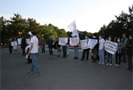 9 сентября 2009 года в Новопушкинском сквере в Москве прошел митинг под лозунгом «Нет браконьерам у власти», участники которого пытались привлечь внимание к факту отсутствия информации по делу о браконьерстве на Алтае и потребовать от Генеральной прокуратуры ответа, а также выразить протест против нового закона «Об охоте».