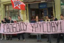23 сентября 2009 года в Москве перед представительством Республики Якутия прошел очередной пикет солидарности с Валентином Урусовым, передает ИА «ИКД».
