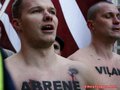 Полиция безопасности Латвии получила сигналы о подозрительных источниках финансирования ультраправой партии Visu Latvijai! Речь идет о том, что среди спонсоров неонацистской партии могут быть представители чеченской диаспоры Латвии.