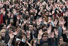 Студенты и преподаватели Московского государственного университета печати объявили бессрочную  забастовку. Они требуют отставки ректора Александра Цыганенко.