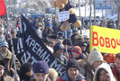 28 февраля 2009 года во Владивостоке прошел митинг, участники которого потребовали отмены таможенных пошлин на ввоз иномарок и снижения цен на бензин, сообщает сайт Института «Коллективное действие» со ссылкой на движение ТИГР.