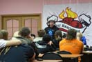 Много воды утекло со времен распада Советского Союза, а словосочетание «неавторитарные левые» многим кажется бессмысленным. Тем не менее, 6 декабря 2008 года в Москве, в гостиничном комплексе «Измайлово» можно было встретить как раз таких активистов, поскольку здесь наконец-то состоялась несколько раз запрещенная дискуссионная часть фестиваля «Антикап-2008».