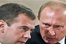 Большая часть граждан России (66%) считают, что президент Дмитрий Медведев «действует под контролем премьер-министра Владимира Путина и его окружения».