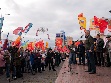 7 октября рабочие заявили о своём негативном отношении к социальной политике руководства России. В ряде городов прошли протестные выступления, под лозунгами смеы социального курса.