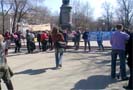 17 июня 2009 года на Чистопрудном бульваре в Москве состоялся пикет, организованной независимой гражданской инициативой против ЕГЭ. В нем приняло участие около 35 человек.